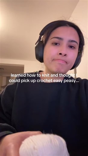 ANISSA NUTTER on Instagram: "I’m learning so I can get better at continental knitting 😭 Any tips or good videos for beginners lmk #crochetbeginner #crochettok #crochet #fyp #knitter"