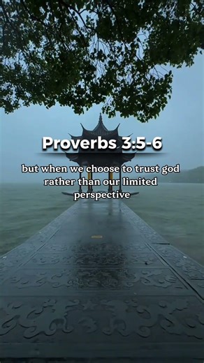 Trust God Fully – Proverbs 3:5-6 Daily Reflection #faith