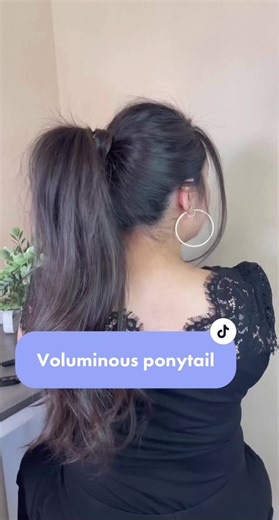 Easy ponytail #ponytailtutorial #ponytail #hairtutorial #hairstyle #easyhairstyles #simplehairtutorial #quickhairstyle #ponytailinspo