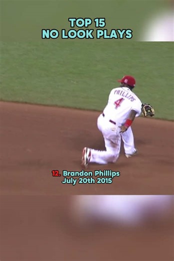 Top 15 No Look Plays in MLB (Part 1) #mlb #baseball | Baseball Plays