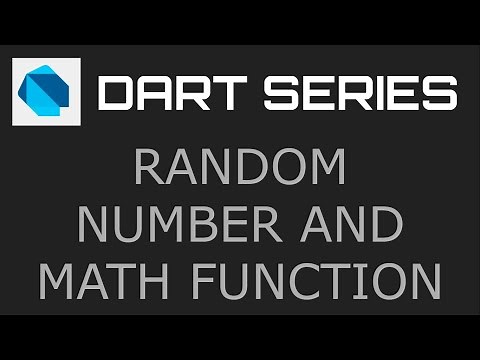 Random number and Math Function - Dart Programming
