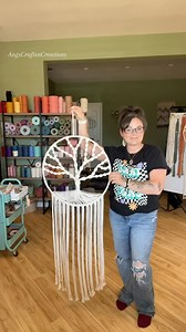 Beautiful large macrame Tree of Life wall hanging • This stunning 4ft tree of life can really elevate your living space! Grab it today while it’s 15% off on my Etsy. Nov 4th only #macrame #macrameart #macramewallhanging #macramedecor #macramelove #macrametree #macrametreeoflife #bohomacrame #bohowallhanging #bohodecor #handmade #angscraftsncreations | AngscraftsnCreations Macrame