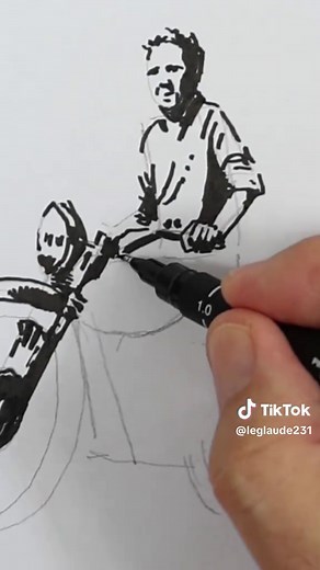 Dessine une moto : tutoriel pour débutants