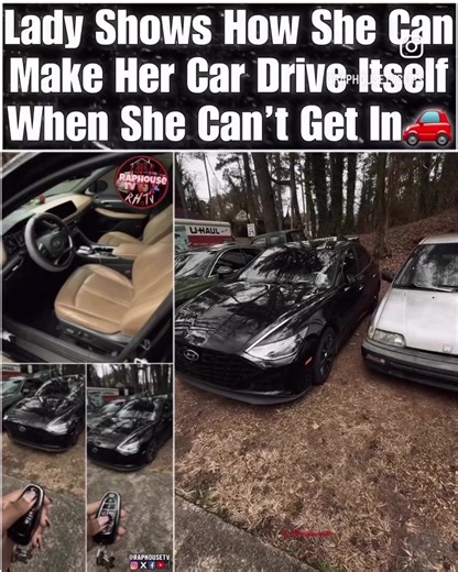 Incredible Self-Moving Car Stuns onlookers