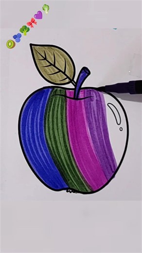apple Emoji mixingXsatisfying art #satisfyingart#colourmixing #shortsfeed #ytshorts #trending#viral