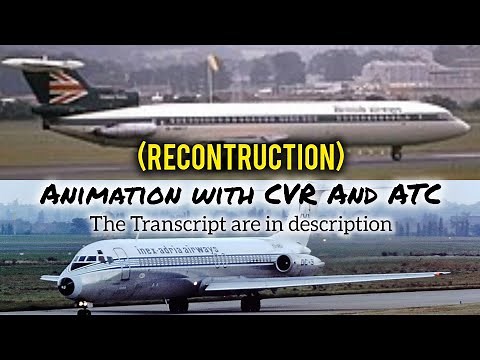 1976 Zagreb Mid-Air Collision || Animation with CVR & ATC Recording. (Subtitles/CC On)