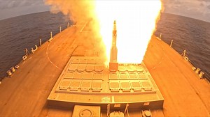 US Navy Launches a Standard Missile