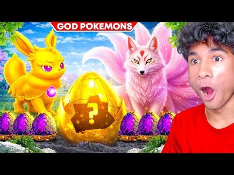 OMG!!😱BREEDIN ALL GOD POKEMON FOR ULTRA LEGENDARY POKEMONS!😱MYTHIC KITSUN🔥