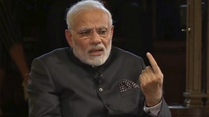 Don't aim to be in history books, PM Modi says at Central Hall Westminster event