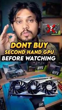 How to Check Second hand Graphic cards