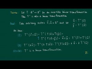 Math 2.6.5: Inverse transformation properties
