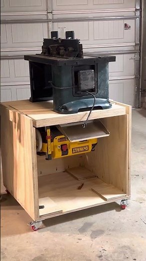 Planer, router flip table
