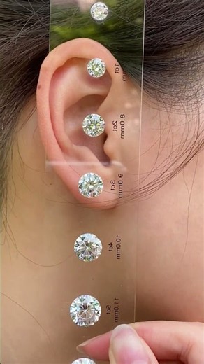 3mm vs 5mm vs 8mm Stud Earrings — Which Size Looks Best? 👀