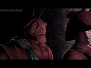 Dreamwork’s Antz 1998 - General Mandible/ Cutter scenes 3/3