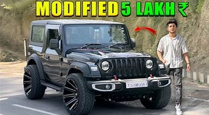 83K views · 4.7K reactions | Modifying My New Thar ₹5 Lakh Spent _ 22 Inch Fuel Contra Alloy.mp4 | As Gaming | Facebook