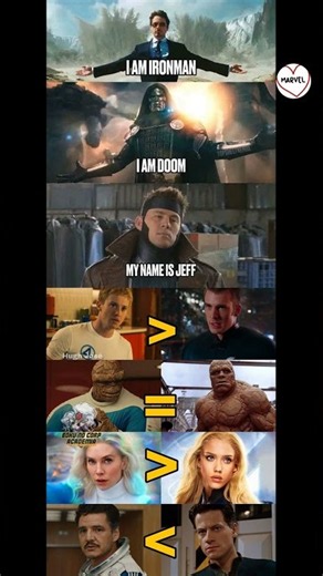 Marvel Characters vs. Their Real-Life Counterparts 🤯 | Who’s the REAL hero? #marvelmemes