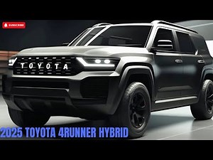ALL NEW 2025 Toyota 4Runner Hybrid Revealed - First Look, Interior & Exterior Details!