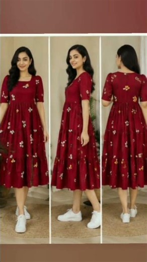 Floral Midi Dress Collection 🌸✨ | Casual & Stylish Outfit Ideas