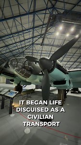 The Heinkel He 111 was never meant to look like a bomber. Built by Heinkel Flugzeugwerke, it began life disguised as a civilian transport—smooth fuselage, clean lines, nothing hanging outside. The deception worked. By the time the world realized what it was, the bomb bay doors were already opening. #ww2 #aviation #military #aircraft | World War II Aircraft
