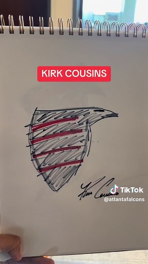 Picasso PT. 2 because they are so good 😂 #fun #nfl #falcons #atlanta #atl #riseup #football #drawing #mediaday #creativedays #draw #logo #picasso #art