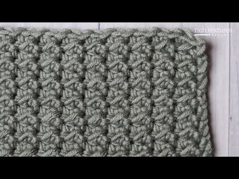 Even Moss Stitch | How to Crochet