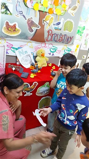 Learn4Good Playschool on Instagram: "Birds Day done right! 🐦✨ From colourful crafts to bird sounds, feather-blow fun and the cutest bird race… we had a chirpyful day filled with smiles and sunshine! 💙🌿#learn4goodplayschool #indianinkuwait #birdsday"