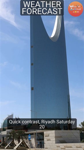 ☀️ Detailed forecast for Riyadh on 20 December 2025: Sunny, 16°C and wind reaching 28 km/h. #Riyadh, #SaudiArabia, #Riyadhweather, #Sunny, #Sun, #Rain, #Cloudy, #Storm | Weather Avenue | Facebook