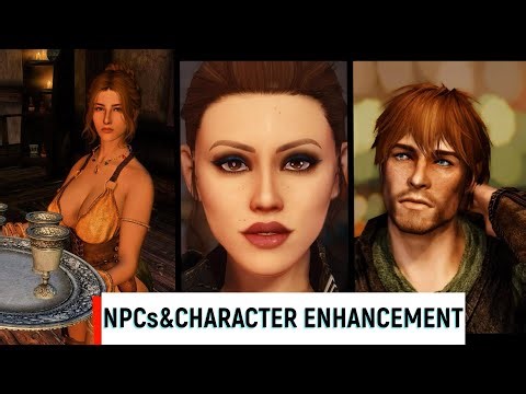MES MODS DE PNJ/CORPS/MAKEUP..etc SUR SKYRIM