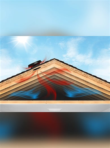 A solar ventilation fan uses the sun's energy to power a fan, cooling spaces like attics, sheds, greenhouses, or pet houses by removing hot, stale air, offering an eco-friendly, energy-efficient solution without electrical costs. CONLINK, Bridging Quality Join us to find more construction material suppliers from our catalogue Telegram | Facebook | Instagram | Linkedin | Tiktok website:- www.conlink.et #conlinkcatalogue #Conlink #ac #ventlationsystem #roofventilator