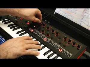 JD Xi Analog Synth through FX