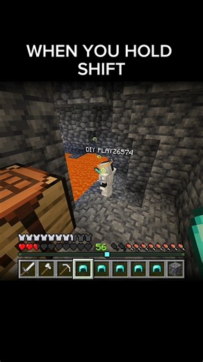 POV: You finally learned the Shift-Click hack 🧠 #Minecraft
