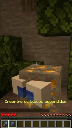 ESSE BLOCO DE OURO ME OLHANDO NO MINECRAFT ESCONDE-ESCONDE