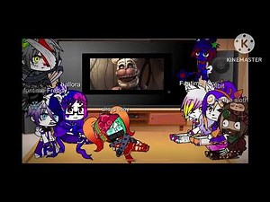 Gacha club fnaf sister location react to another round