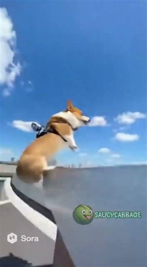 🐾 Corgi Rooftop Parkour — The Legend of the Jumping Dog!