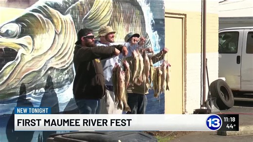 'Wall-eye' on the prize: First Maumee River Fest walleye run fishing competition