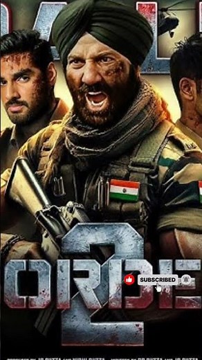 Sunny deol upcoming movie | Border 2 Teaser Review | Border 2 full movie