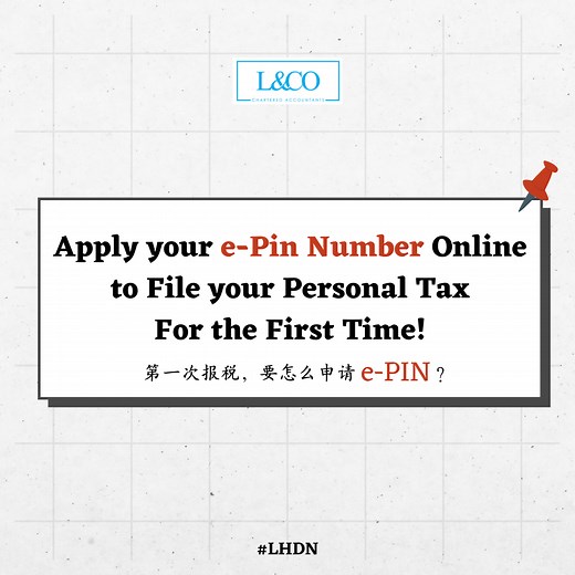 Steps to Register MyTax e-Filing Account - L & Co