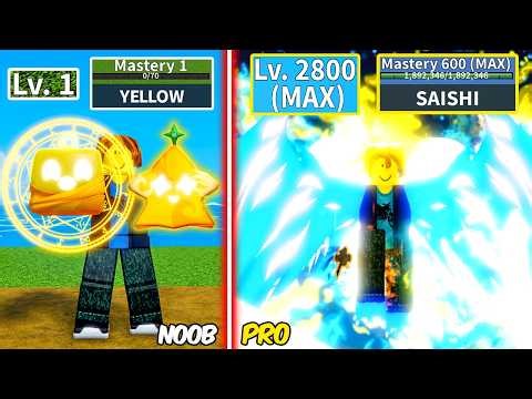 Level 1 to Max Level as Yellow Bacon using only Yellow Items | Unlocked Sky V4 with Zero Robux & F2P