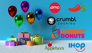 42  birthday freebies to brag about for your birthday in April 2025