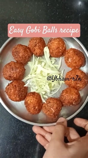 easiest veg Manchurian balls #shorts