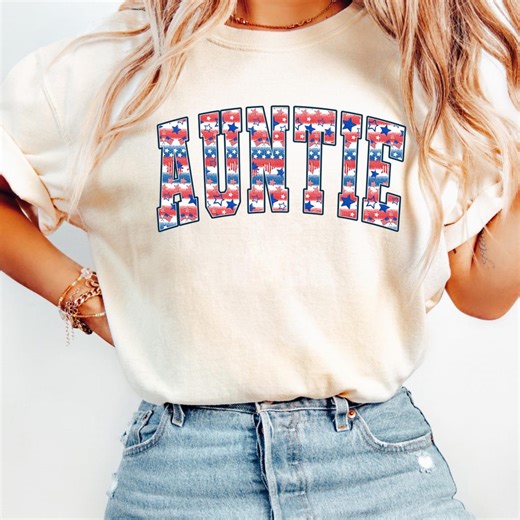 Trendy Aunt USA Shirt Comfort Colors Patriotic Aunt Tee 4th of July Aunt Shirt, American Flag Aunt Gift Cool Aunt Graphic Tee, Women’s Shirt - Etsy