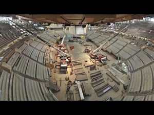 Watch the MSG renovation in 60 seconds