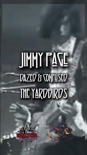 Old footage of Dazed and Confused, arranged by the Yardbirds played by Jimmy Page 🎸 #classicrock