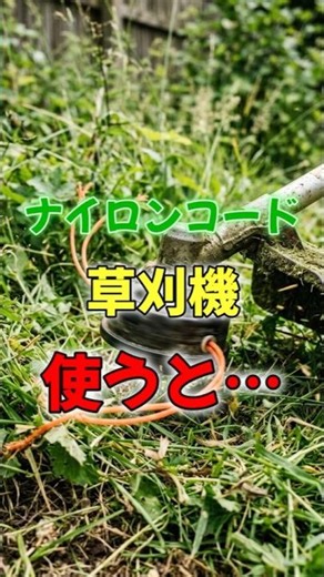 Using a brush cutter with nylon cord will cut weeds.