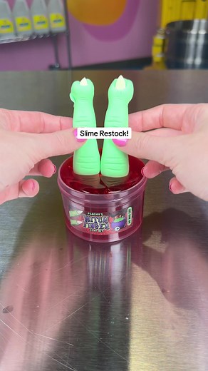 What time is it?! RESTOCK TIME! ⏰ Peachybbies.com is restocking 6 new slimes plus tons of your faves! Go check them out before the one you want sells out 👀