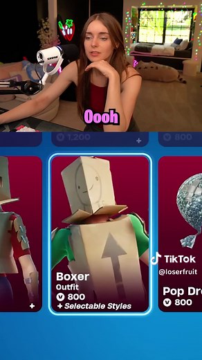 Exclusive Loserfruit Skin in Fortnite Store