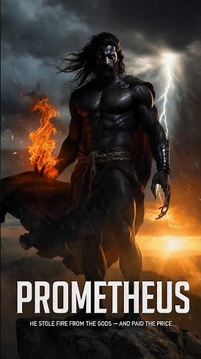 He Stole Fire From the Gods — And Paid the Price ⚡🔥 #Prometheus #Mythology #ancienthistory