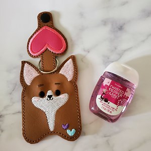 Chihuahua Keychain, Hand Sanitizerholder, Hand Sanitizercase, Sanitizers Holders Custom, Hand Sanitize Holder, Gift for Dog Owner - Etsy