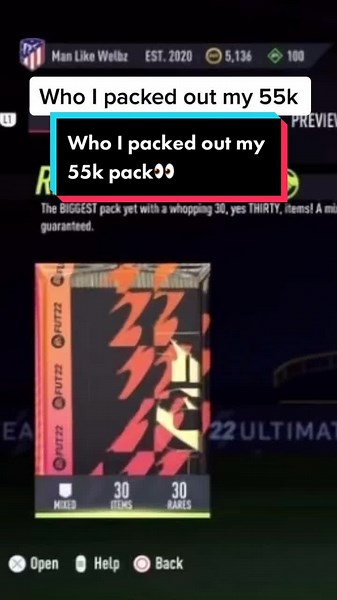 FIFA 22 Pack Opening: Revealing My Rare Mega Pack Pull
