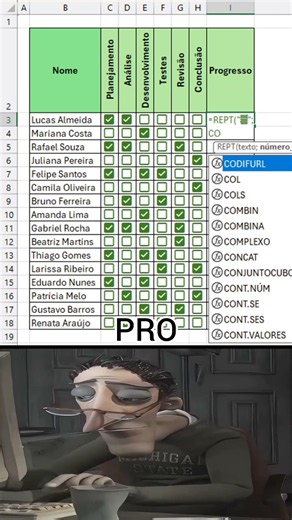 Como Criar um Controle de Etapas Profissional no Excel Passo a Passo